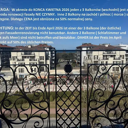 Trzy Korony Drei Kronen 3 Balkone Deluxe 60m2 Topview Apartmán *